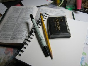 Bible and journal